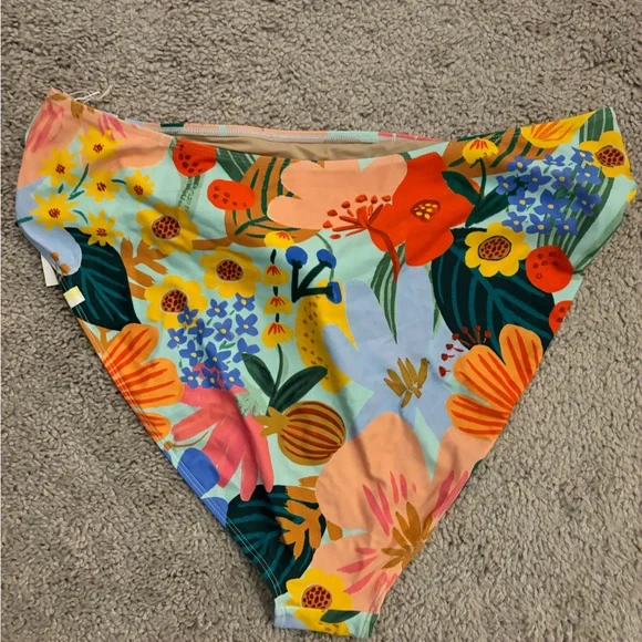 Rifle Paper Company x Summersalt Wanderlust Bikini - NWT size 16 - Picture 2 of 4